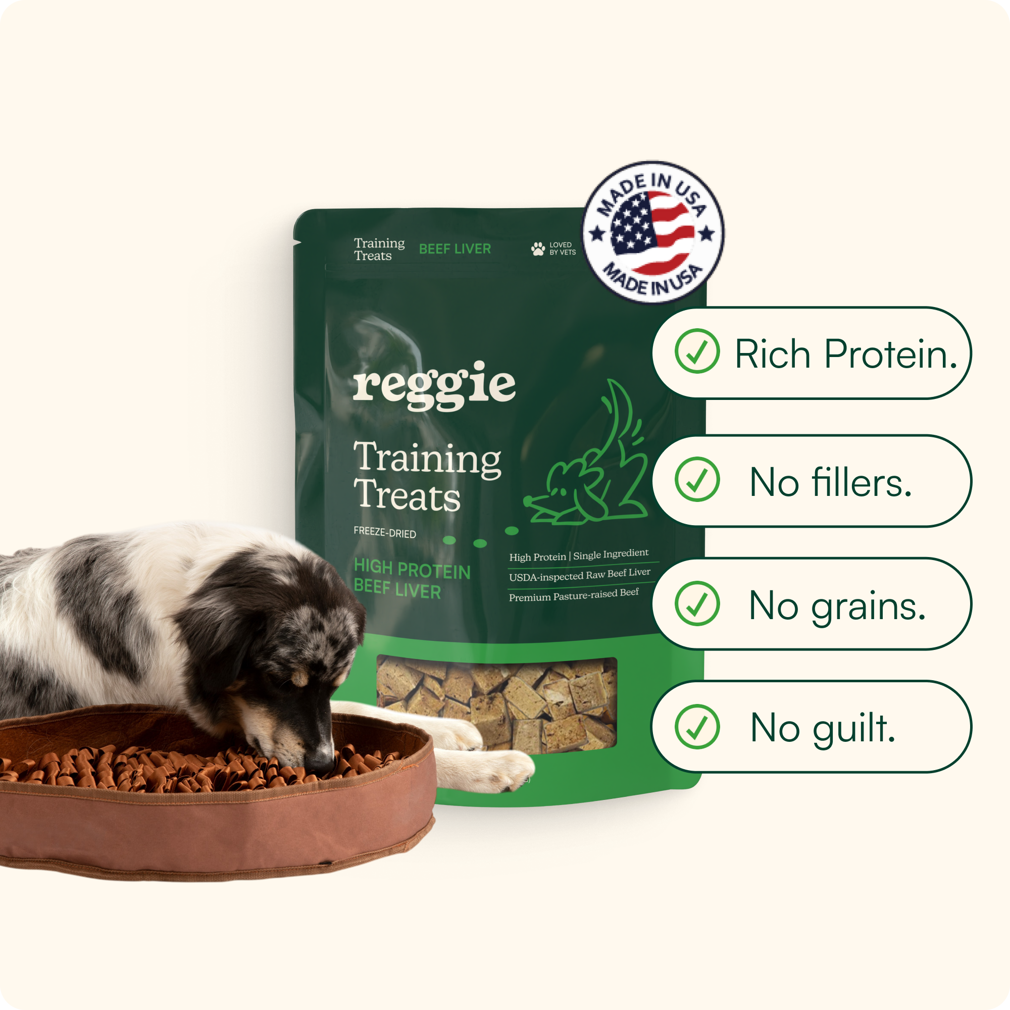 High Protein Beef Liver Training Treats