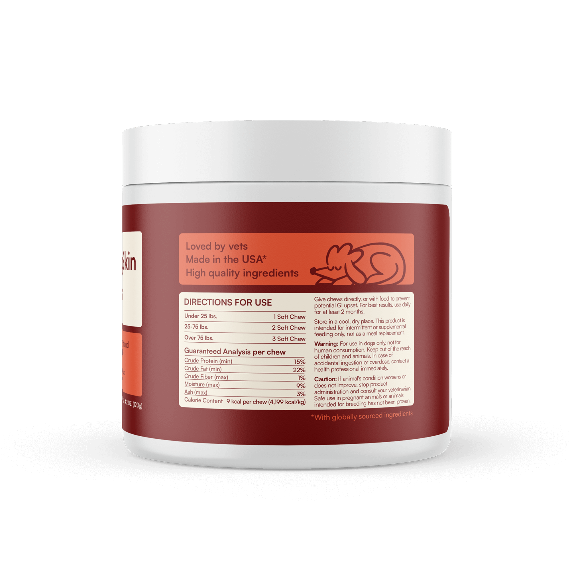 Evening Skin + Coat Chews