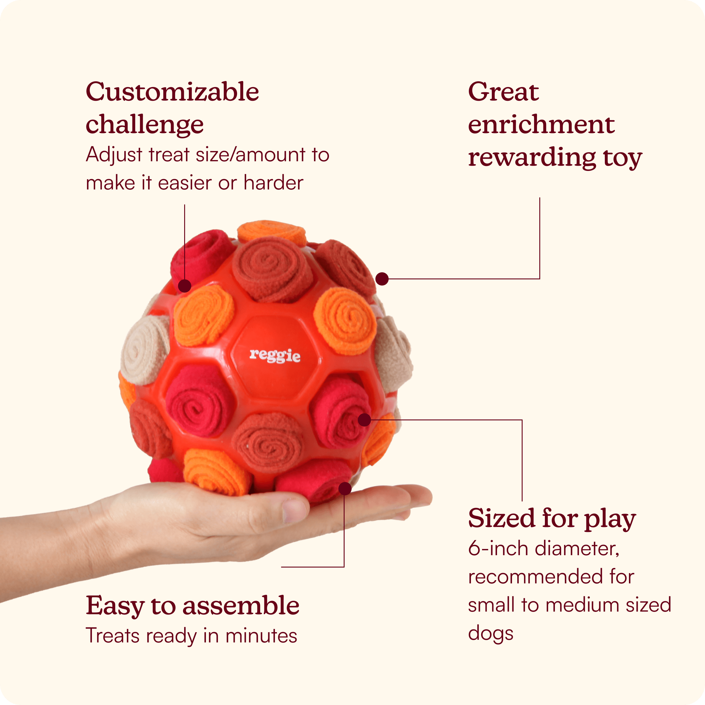 Snuffle Ball For Dogs