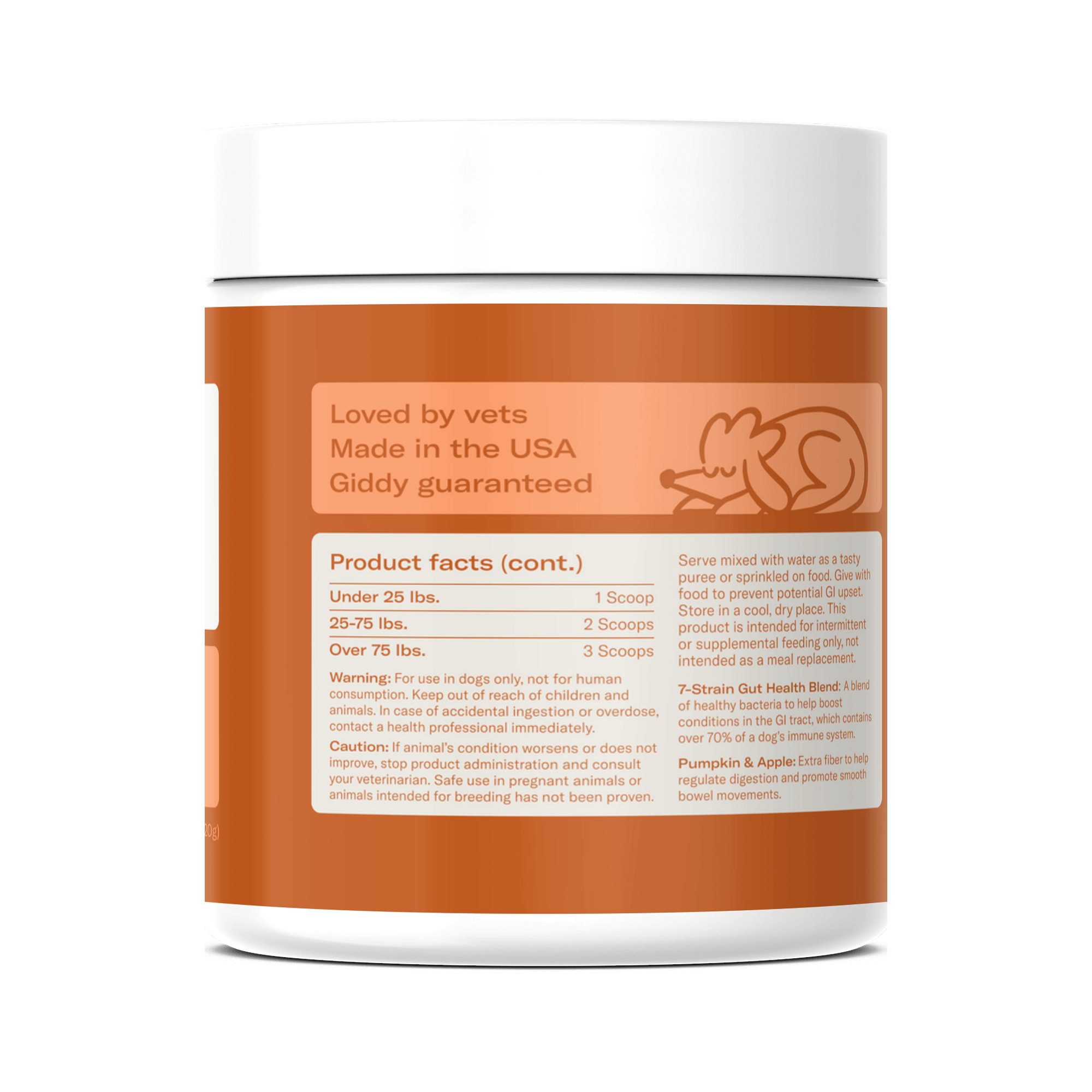 Pumpkin Probiotic Powder