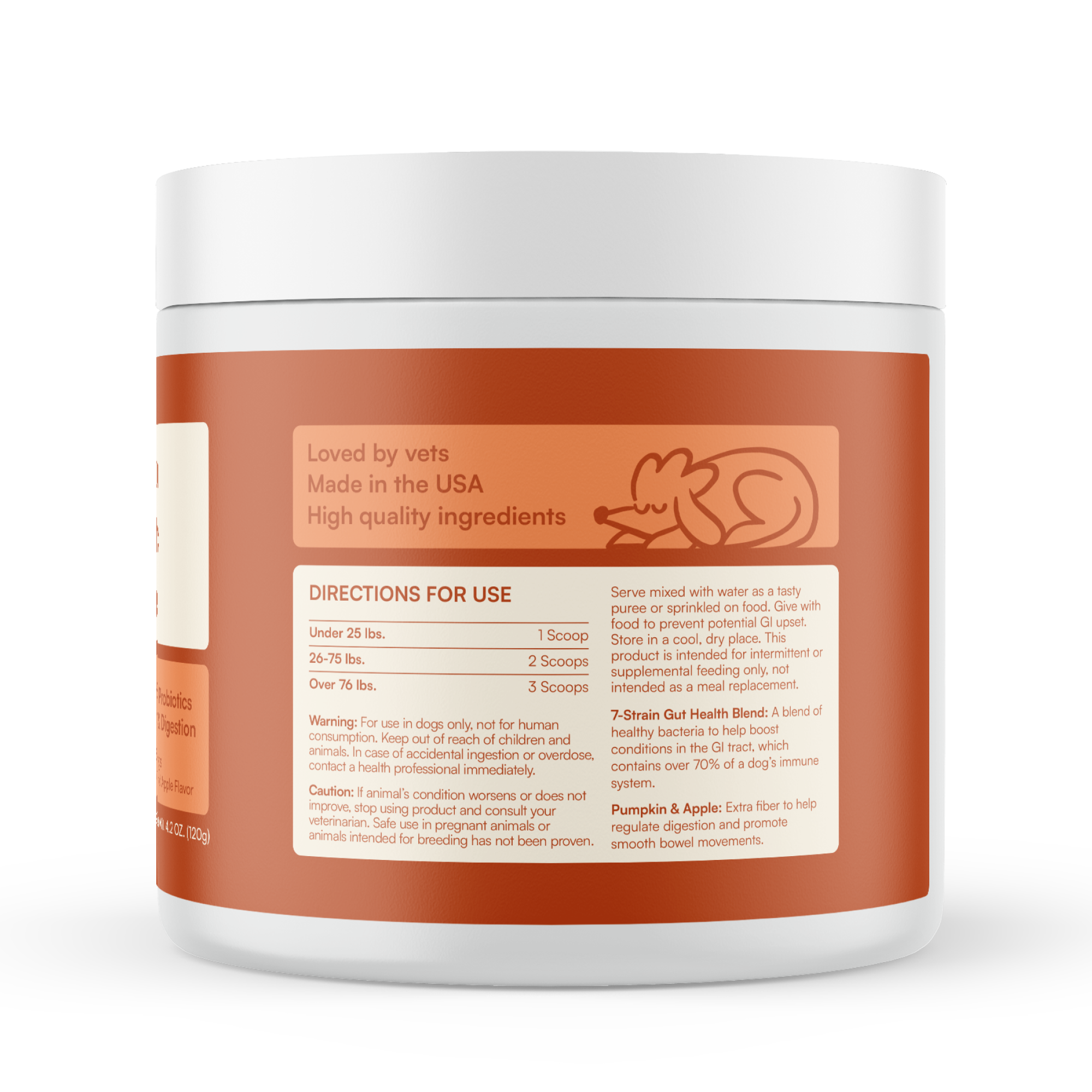 Pumpkin Probiotic Powder