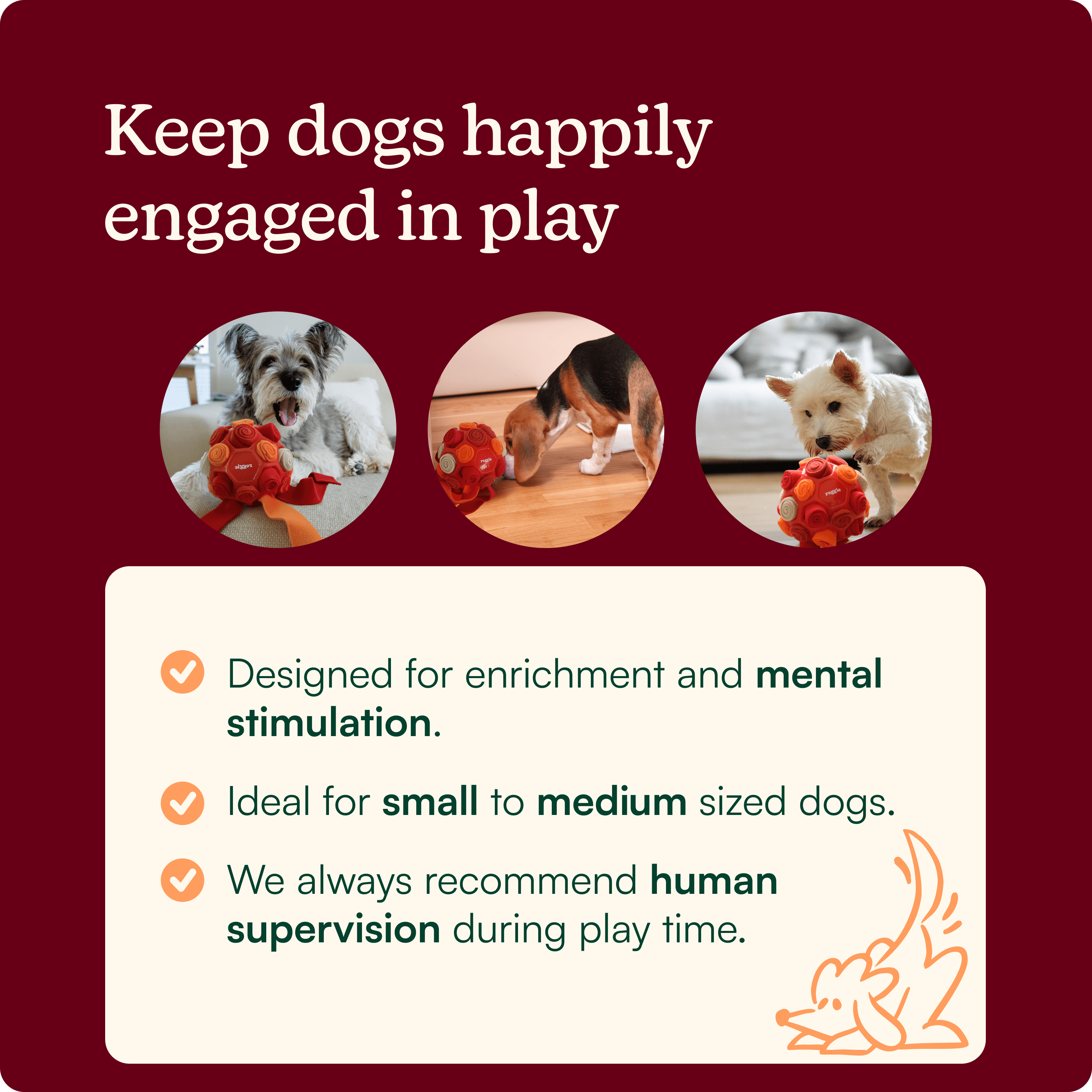 Snuffle Ball For Dogs
