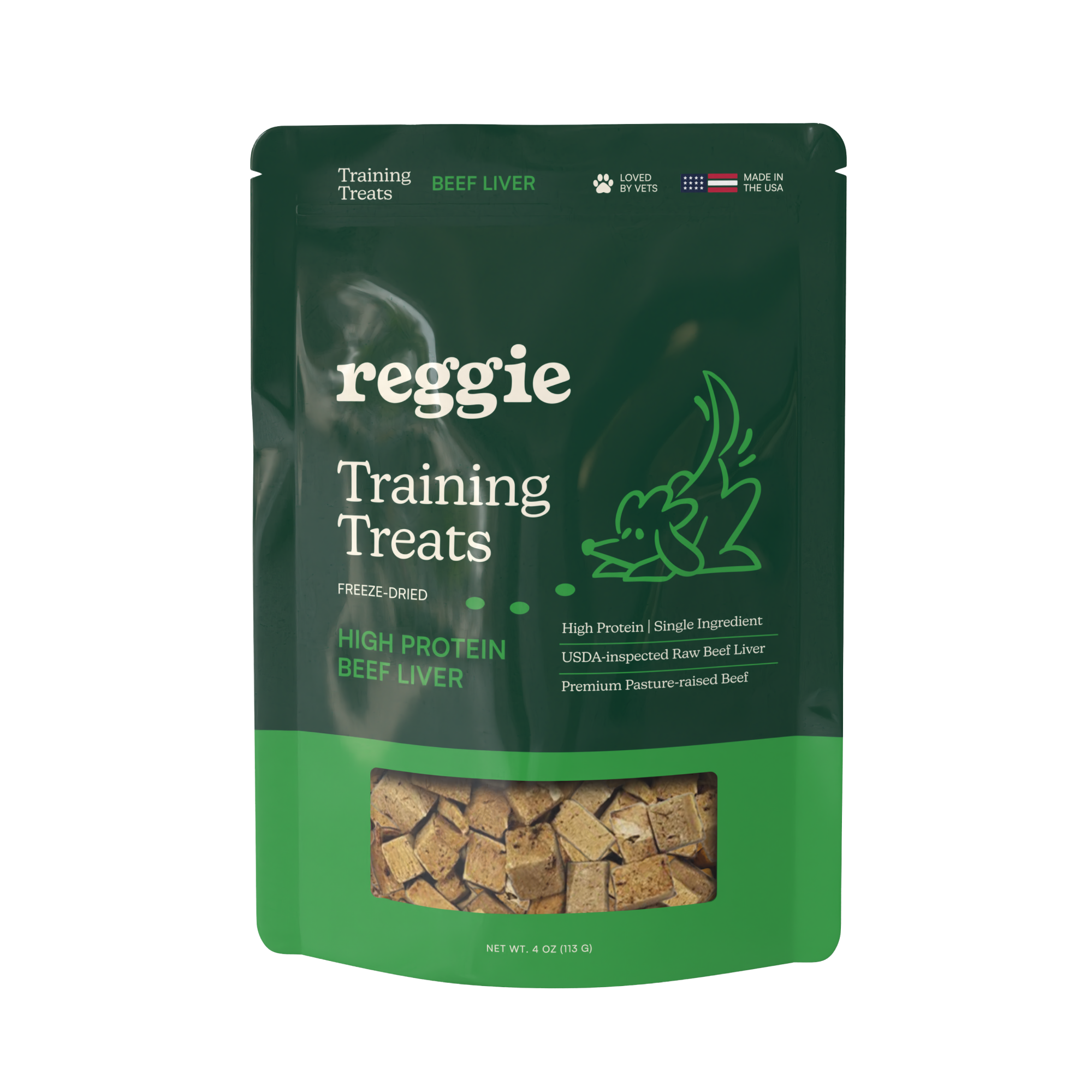 High Protein Beef Liver Training Treats